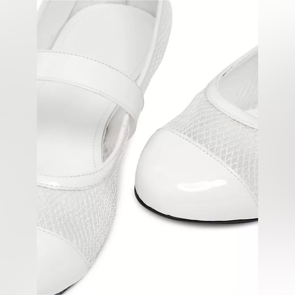 NWT Hanna Mesh Mary Jane Ballet Flats - Picture 6 of 8